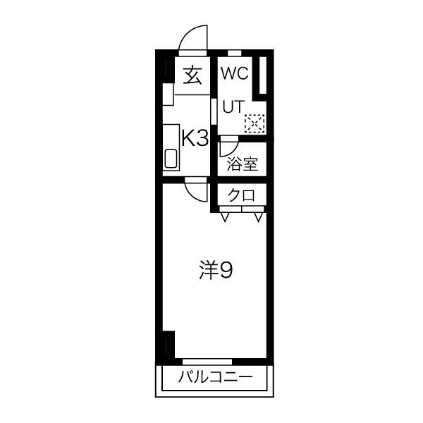 グレース篠木Vの間取り