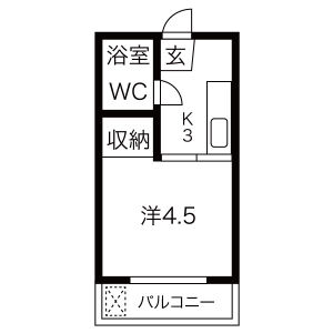 パークマンション本山A棟の間取り