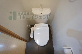 【メゾンドール錦町のトイレ】