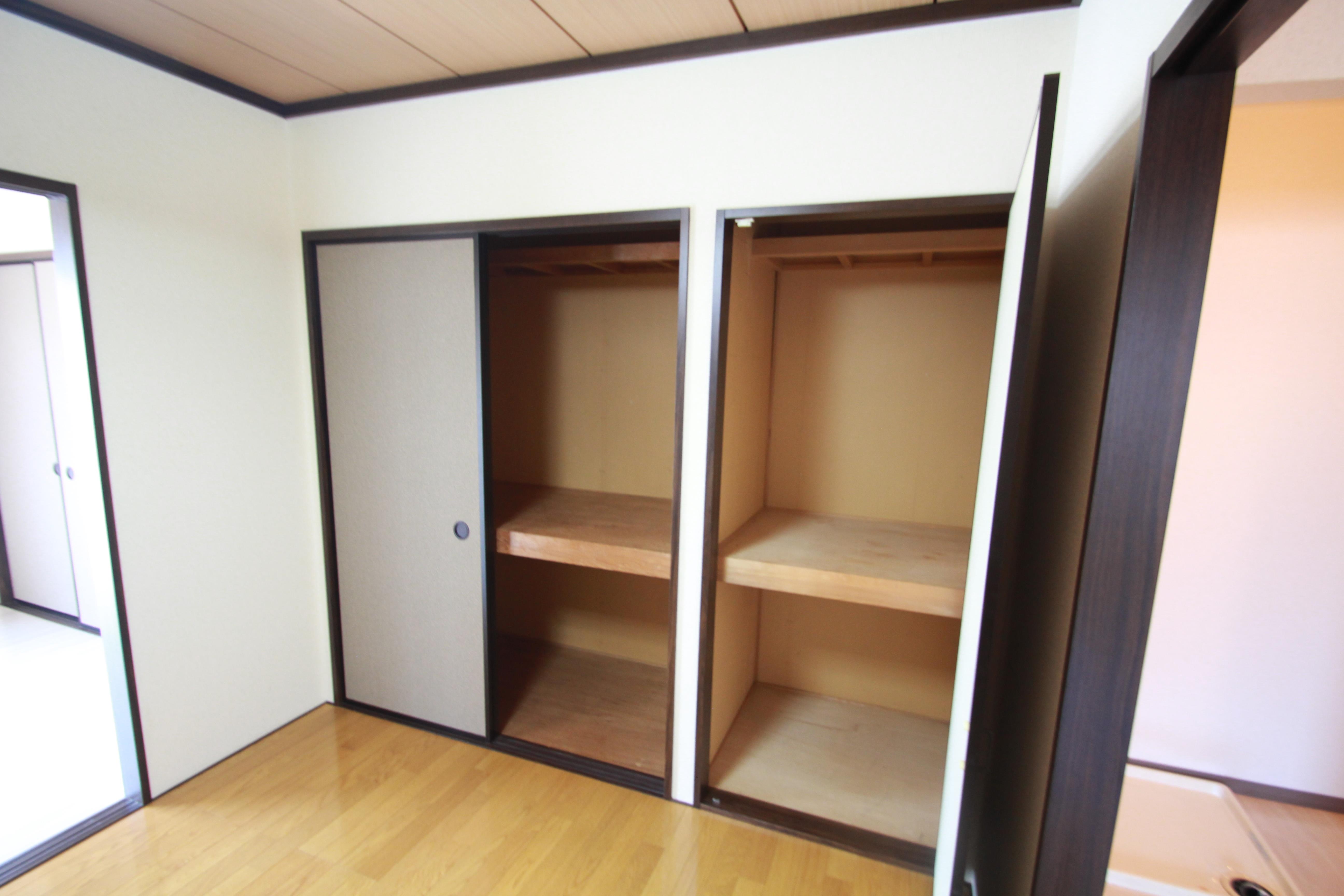 収納　南洋室の収納です。