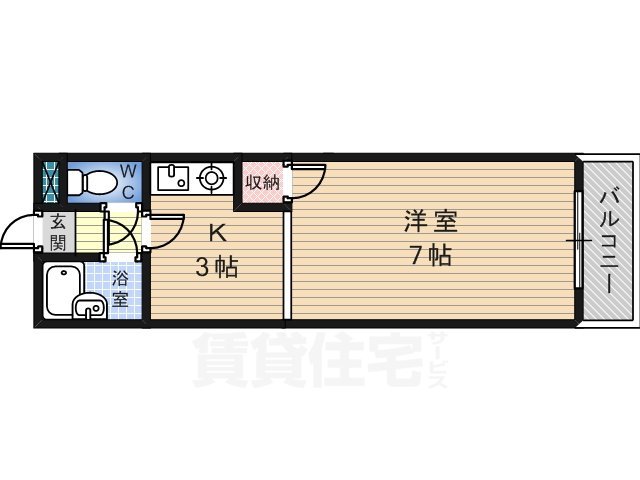 プルメリアの間取り