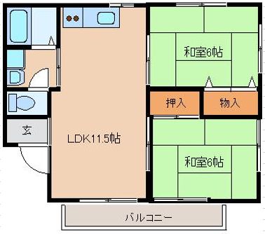 アルトパラシオの間取り