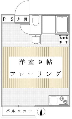 B-FLATの間取り