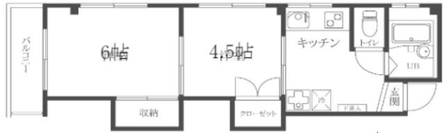 第二永島ビルの間取り