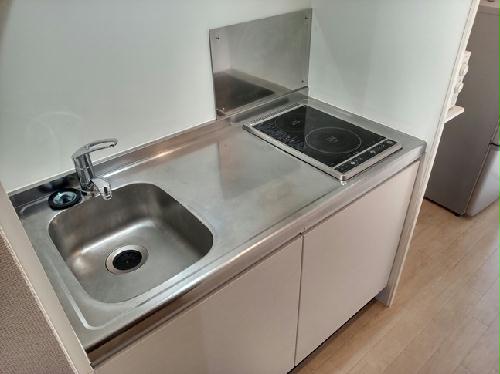 キッチン　備品や設備仕様は号室等により異なります現地をご確認ください。