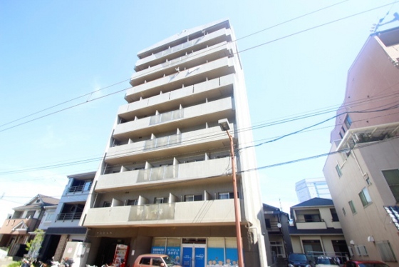 広島市南区宇品海岸のマンションの建物外観