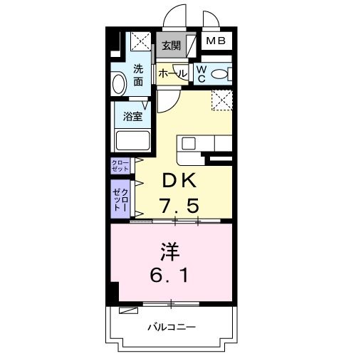 ローズヒルの間取り