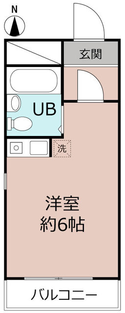 所沢市大字下富のマンションの間取り