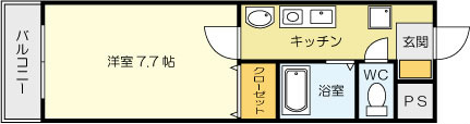 メグミハウスの間取り