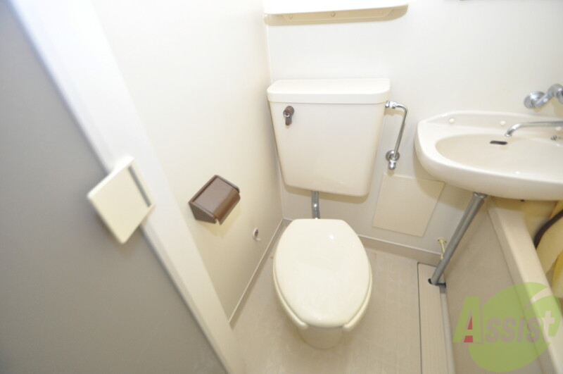 トイレ　ユニットバスのトイレです