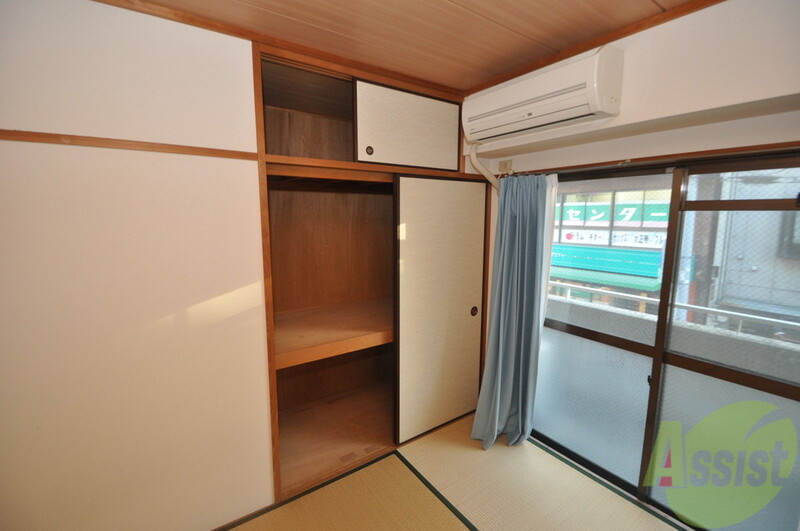 収納　もちろん収納スペースも確保。お部屋がスッキリ片付きますね。