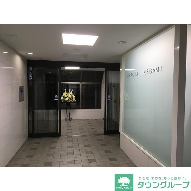 【大田区池上のマンションのロビー】