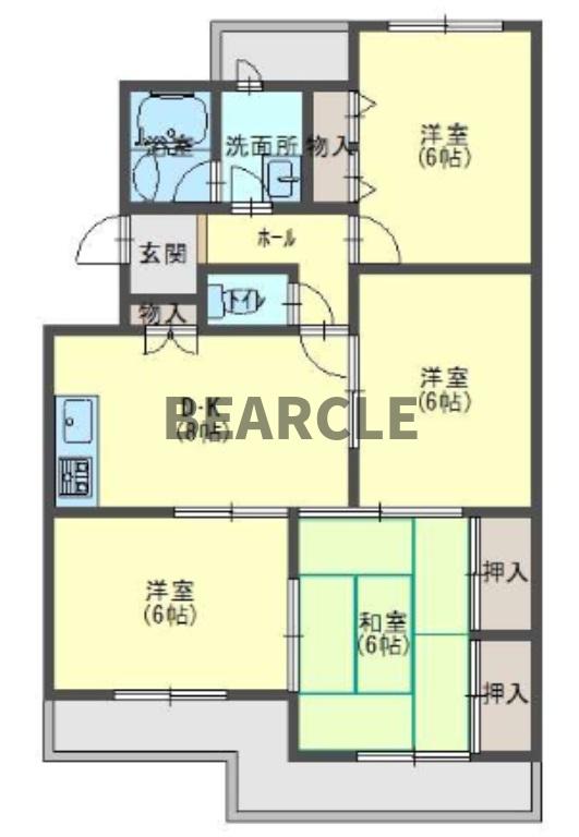 サンマンション西七条の間取り