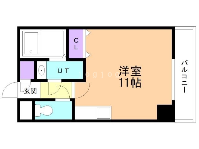 札幌市中央区南五条東のマンションの間取り