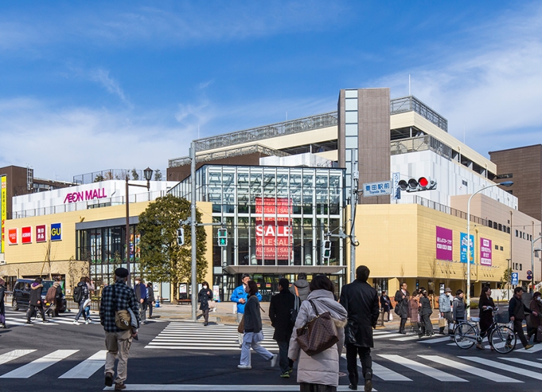 【日野市東豊田のアパートのショッピングセンター】