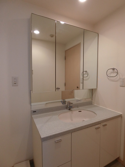 洗面設備　※別部屋の参考写真です。