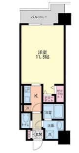 グランシス天満橋の間取り