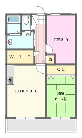 アビタシオンの間取り