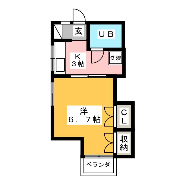 サンハウスの間取り