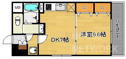 エステムプラザ京都御所ノ内REGIAの間取り