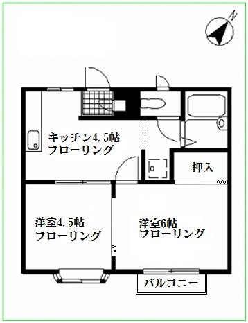 ベルメゾン妙蓮寺の間取り