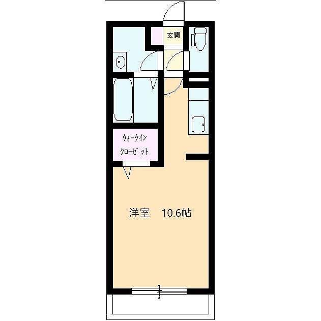 ディアライズ小郡船倉町B棟の間取り