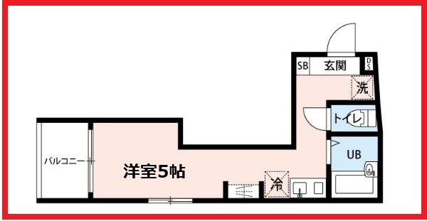 ビオラ亀有Ｉの間取り