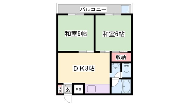 山崎ビルの間取り