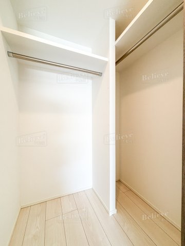 収納　ウォークインクローゼットなので収納豊富です♪