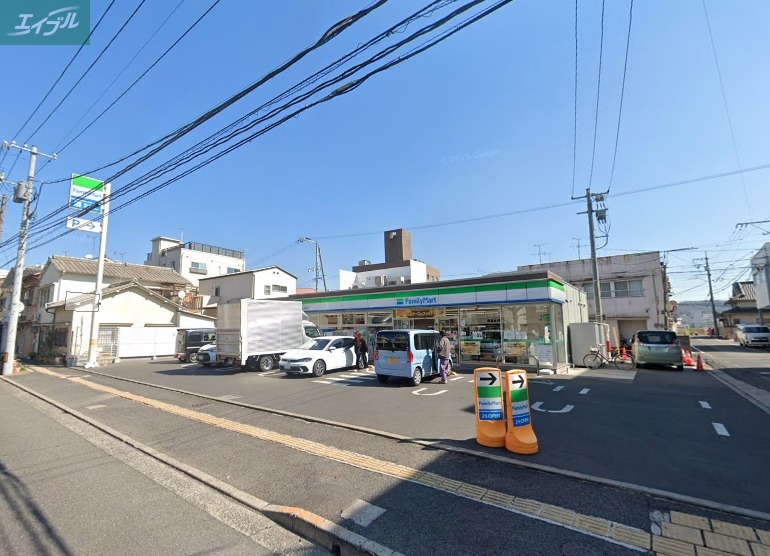 コンビニ　ファミリーマート岡山舟橋町店（コンビニ）まで379m