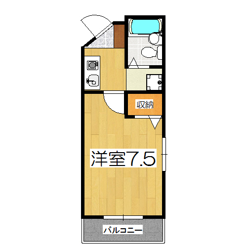 ビバ丸太町の間取り