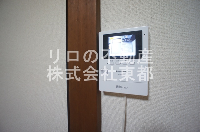 セキュリティ　訪問者が一目で分かるＴＶモニタ付インターホンです！