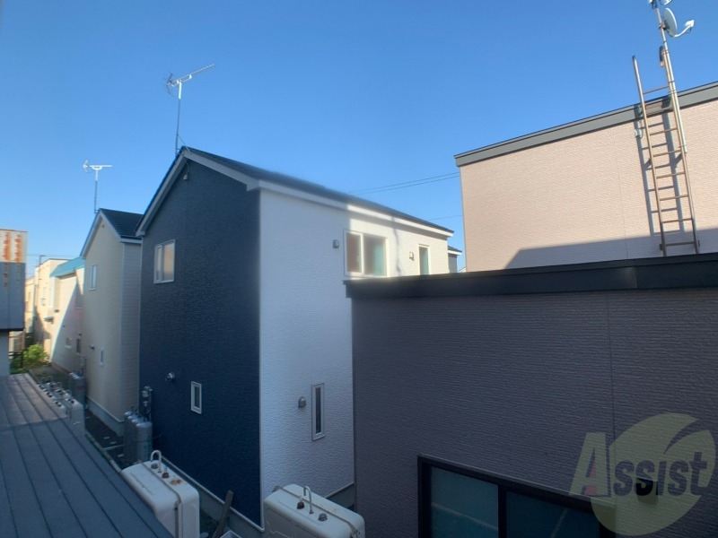 眺望　晴れてる日青空が見えるのでとても気持ちがいいですよ