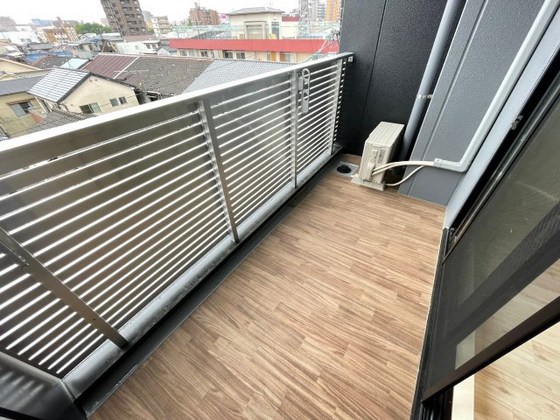 バルコニー　※別部屋の写真です