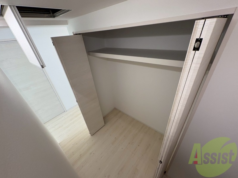 収納　収納を開けてみました！たくさん入りそうですね～