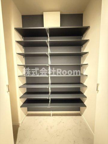 玄関　落ち着いた玄関です