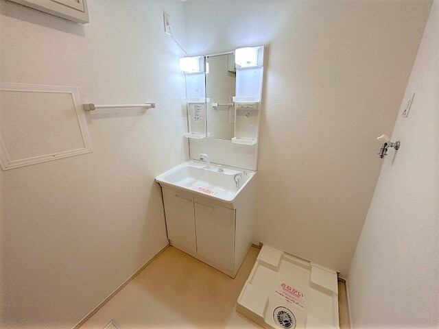 洗面設備　※反転タイプの間取り