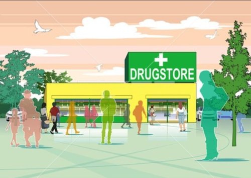 ドラックストア　ツルハドラッグ 南22条店（ドラッグストア）まで492m