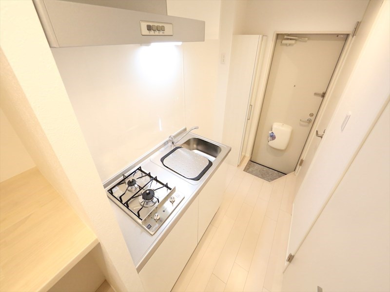 キッチン　システムキッチン（ガス2口コンロ付）