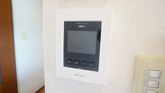 セキュリティ　カメラ付きインターホン