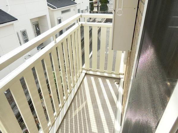 バルコニー　日当たり良好！