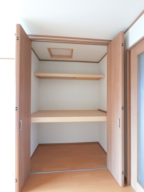 収納　奥行のある収納付です！増えがちな荷物をスッキリ収納できます！