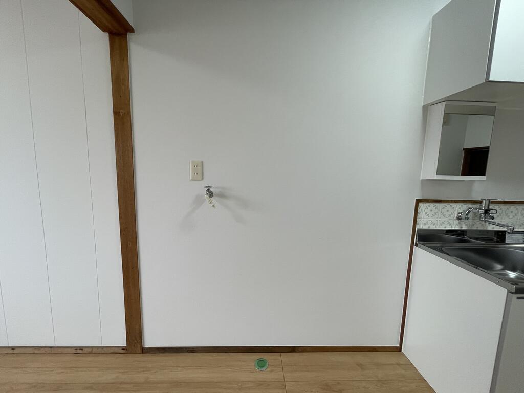 洗面設備　室内洗濯機置場