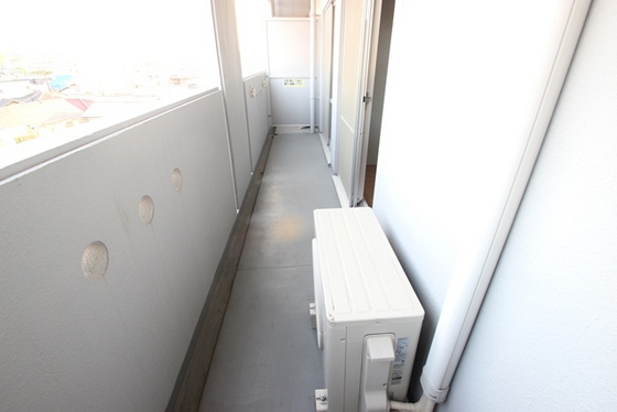バルコニー　※別号室の写真です