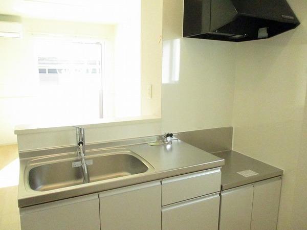 キッチン　ガスコンロ設置可！