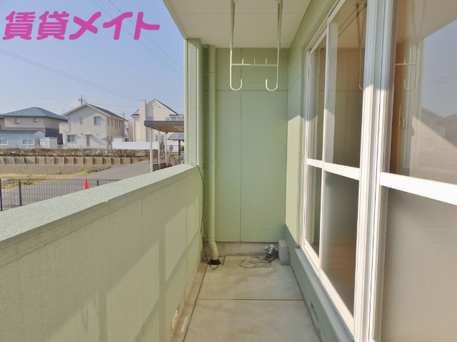 バルコニー　別部屋同型タイプです。
