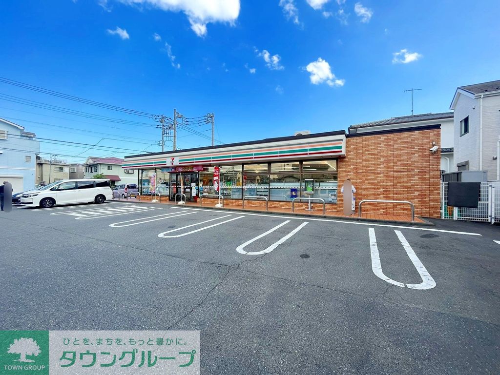 コンビニ　セブンイレブン茅ヶ崎美住町店（コンビニ）まで110m