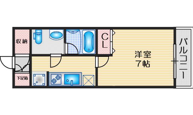 S-FORT江坂垂水町の間取り写真