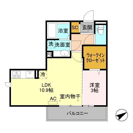 レジデンス リアンの間取り