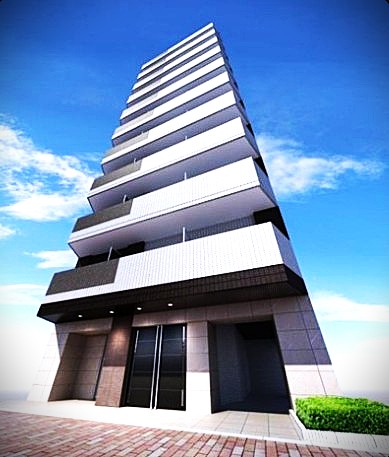 建物外観　外観パース